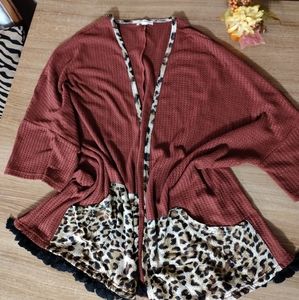 Size L fall cardigan